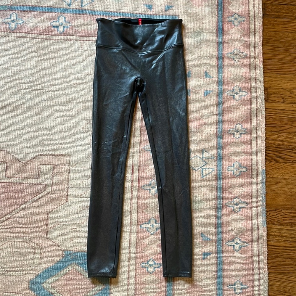 Spanx croc snakeskin leggings